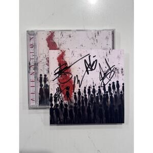 Three Days Grace SIGNED Alienation CD AUTOGRAPHED #7